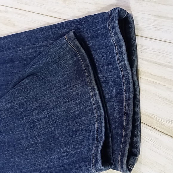 Lee Regular Straight Leg Mid-Rise Blue Jeans Size 12 Medium - Picture 12 of 16